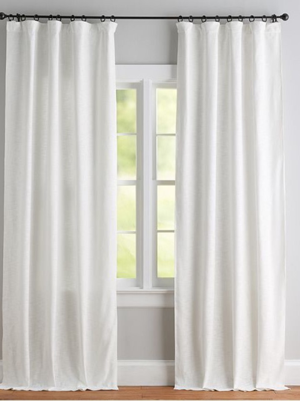 Pottery barn | Classic White Curtain